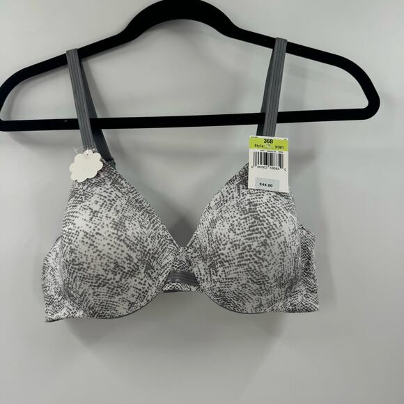 NWT Bali 36 B Animal Print smooth u concealing Underwire bra - Picture 1 of 6